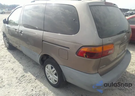 1999 Toyota Sienna Le z USA, uszkodzony, nr VIN 4T3ZF13C6XU098149